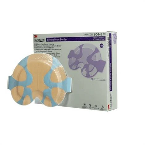 3M™ Tegaderm™ Sacral Sterile Non-Adhesive Silicone Dressing - Image 3