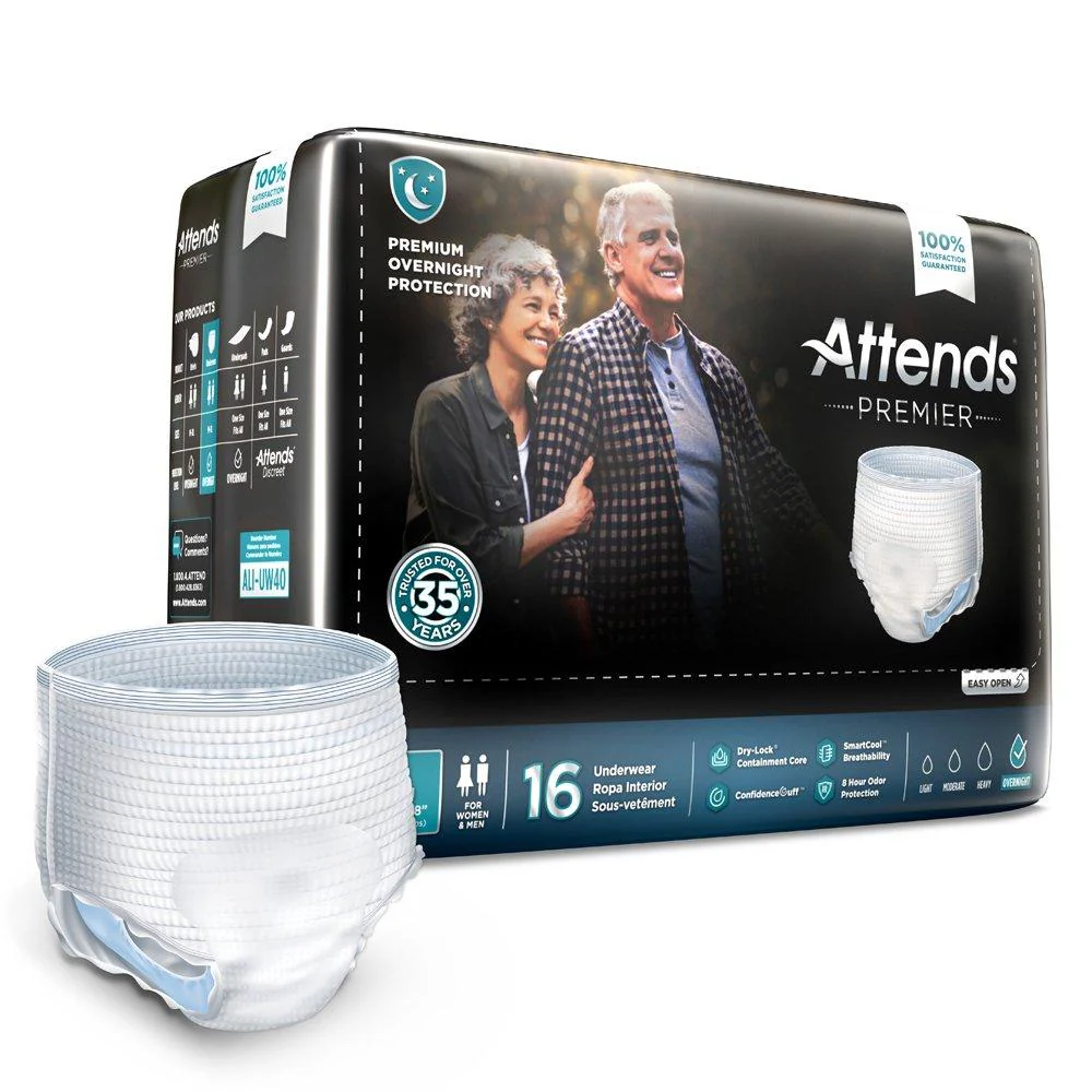 Attends® Premier Heavy Absorbency Disposable Pulls On with Tear Away Seams - Image 5