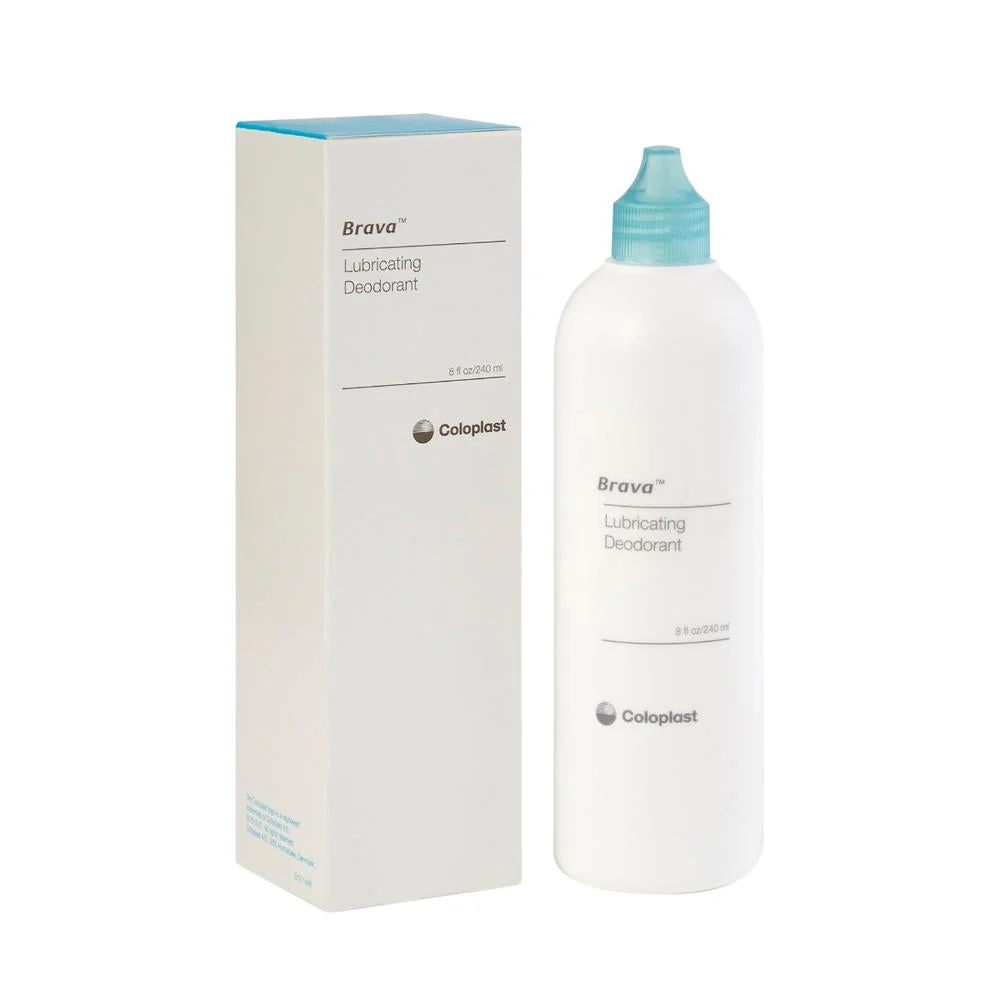 Coloplast Brava Lubricating Deodorant for Ostomy Pouch - 8 oz Bottle