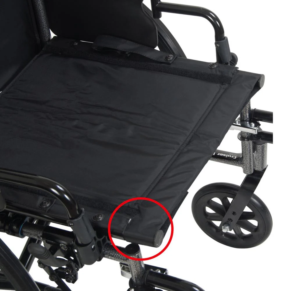 McKesson Cruiser III Lightweight Wheelchair 20" Seat - Image 4