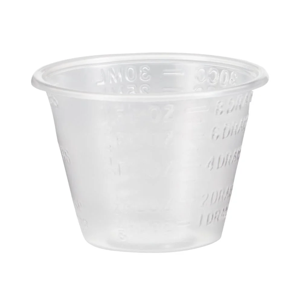 McKesson Graduated Medicine Cups 1 oz. Each Sleeve of 100 - Image 4