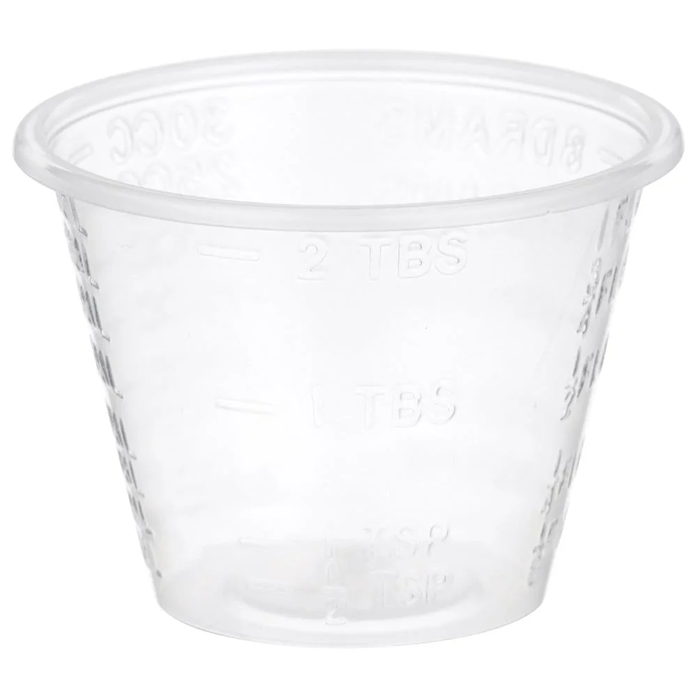 McKesson Graduated Medicine Cups 1 oz. Each Sleeve of 100 - Image 5