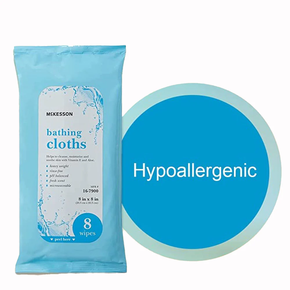 McKesson Rinse-Free Bath Wipes - Image 4