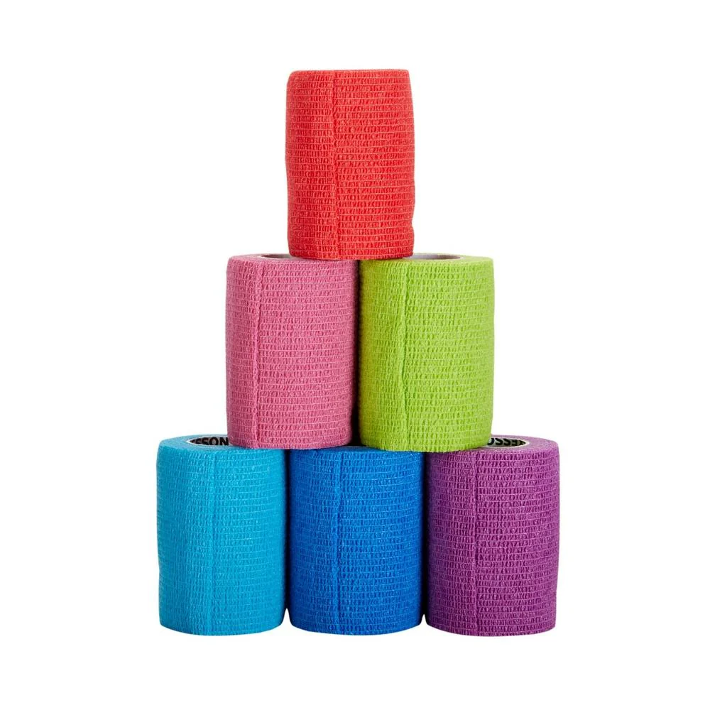 McKesson Self-adherent Closure Cohesive Bandage, 3 Inch x 5 Yard (Case of 12) - Image 3