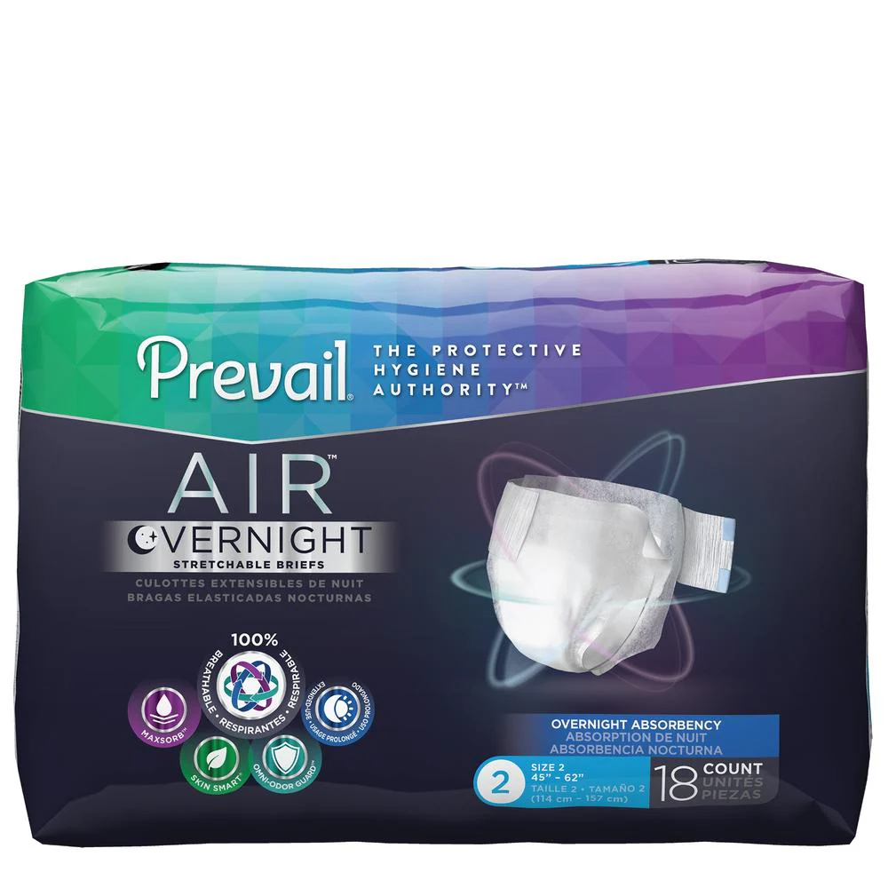 Prevail Air™ Overnight Briefs - Image 17