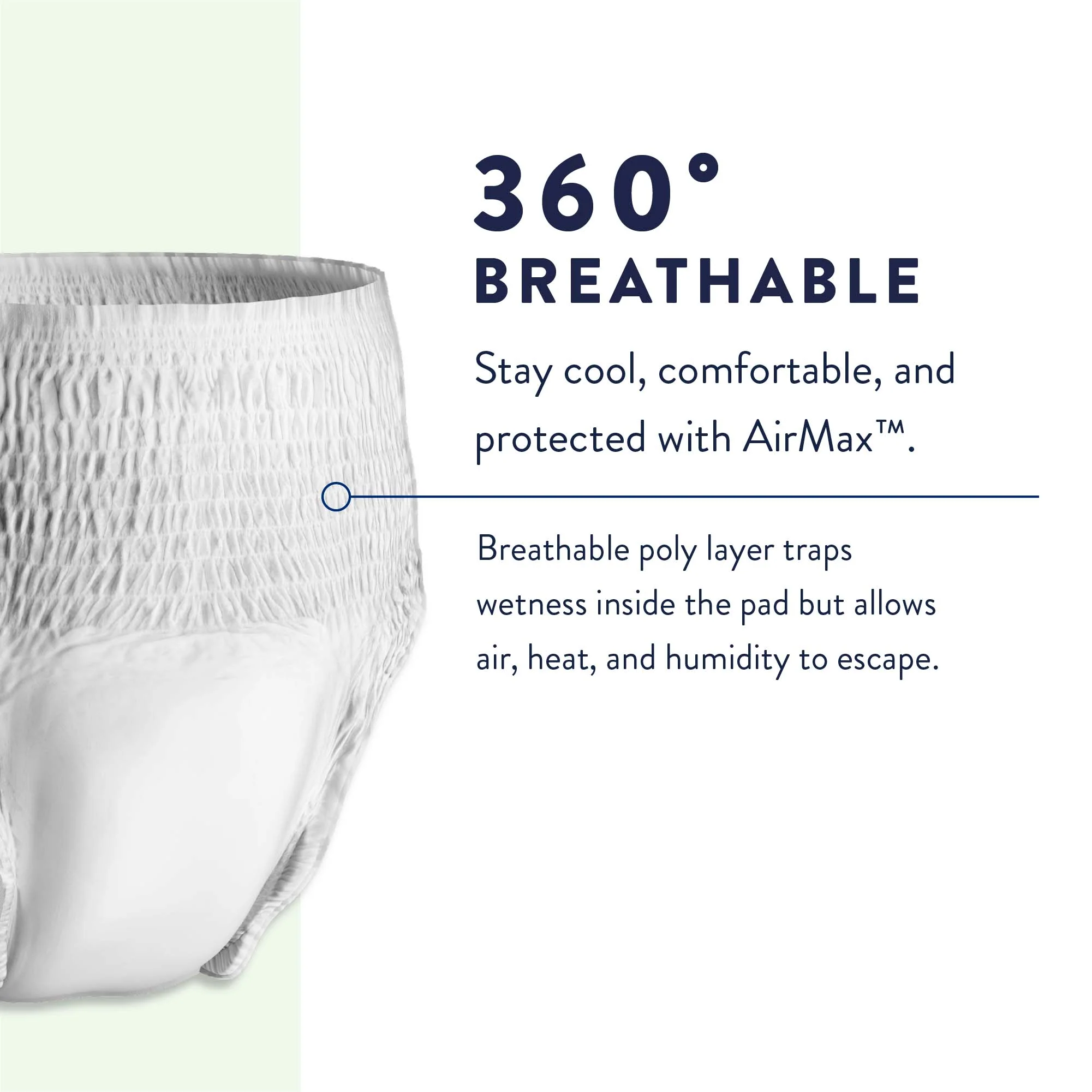 Prevail® Per-Fit® Heavy Absorbency Incontinence Brief Size Large 18 Pack - Image 3