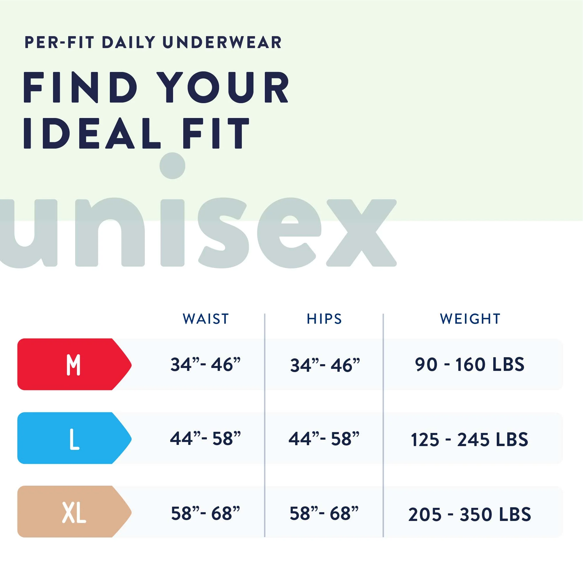 Prevail® Per-Fit® Heavy Absorbency Incontinence Brief Size Large 18 Pack - Image 6