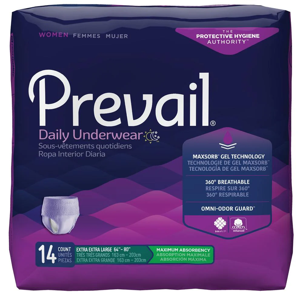 Prevail® Women's Daily Maximum Absorbency Adult Underwear - Image 12