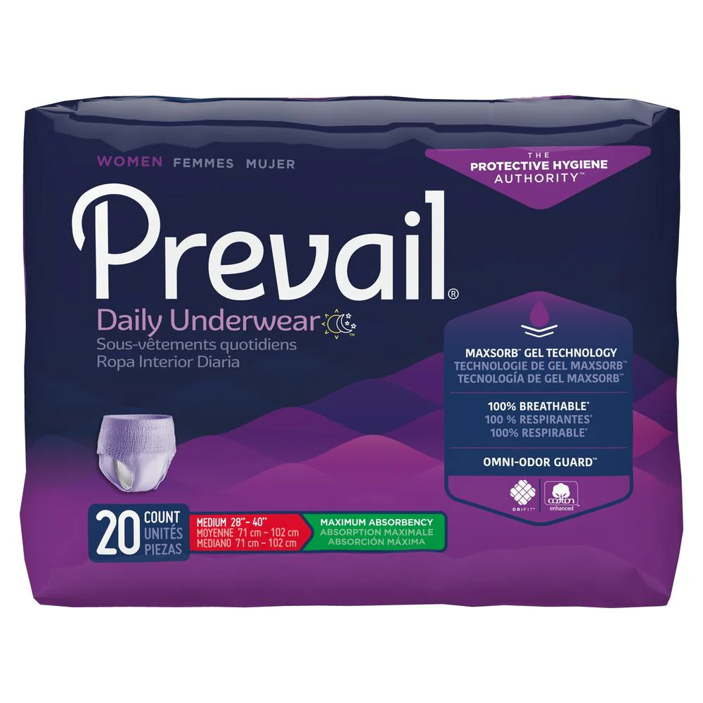Prevail® Women's Daily Maximum Absorbency Adult Underwear - Image 9