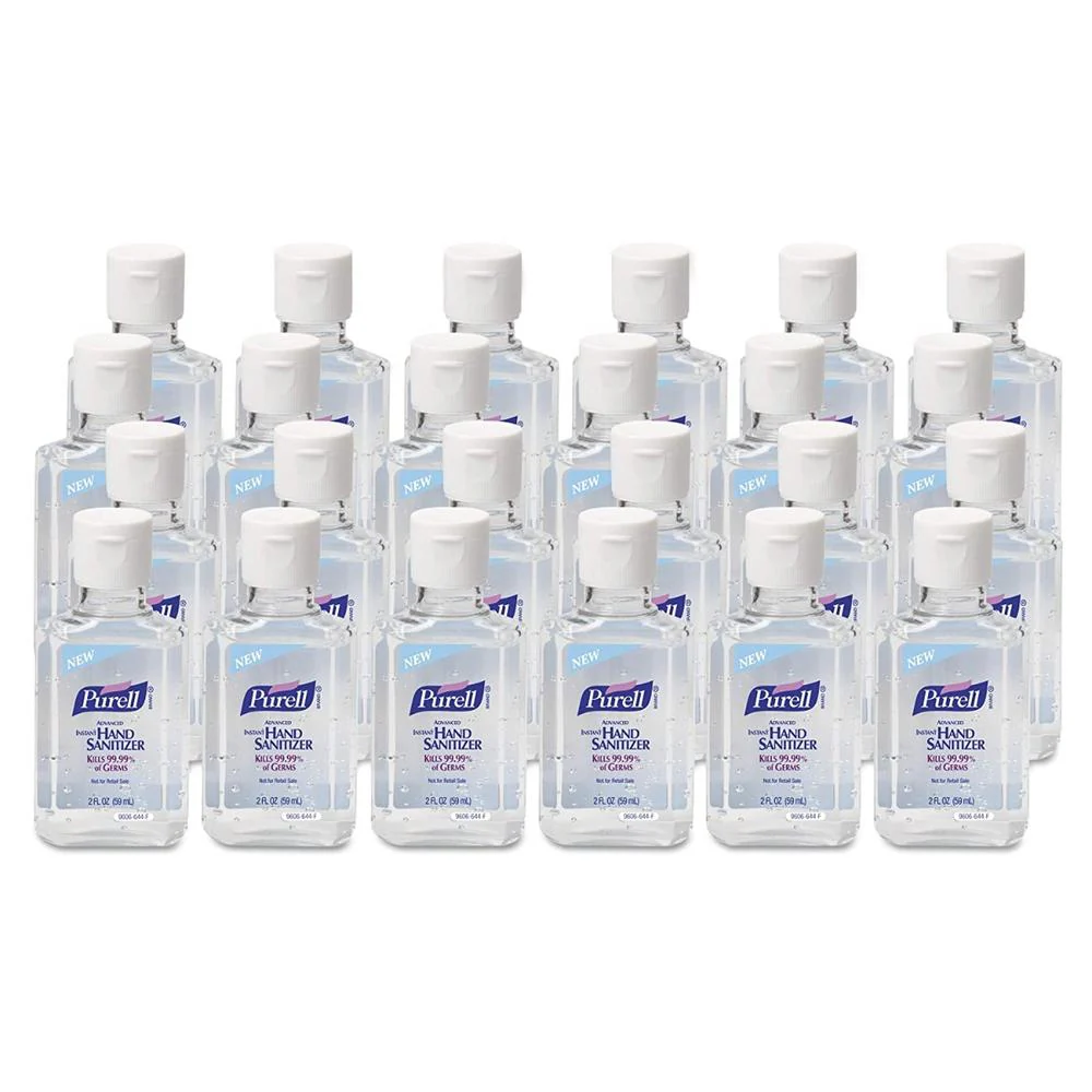 Purell Advanced Hand Sanitizer 70% Ethyl Alcohol Gel Case of 24 2 oz. Bottles - Image 3