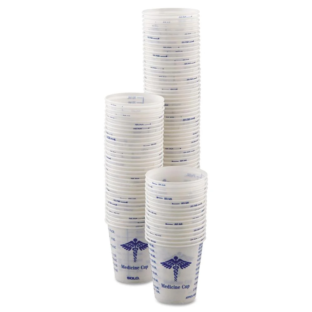 Solo® Disposable Graduated 3 oz. Medicine Cups Sleeve of 100 - Image 4