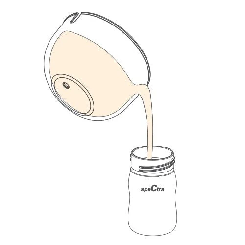 Spectra® CaraCups Wearable Milk Collection Hands Free Inserts - Image 8