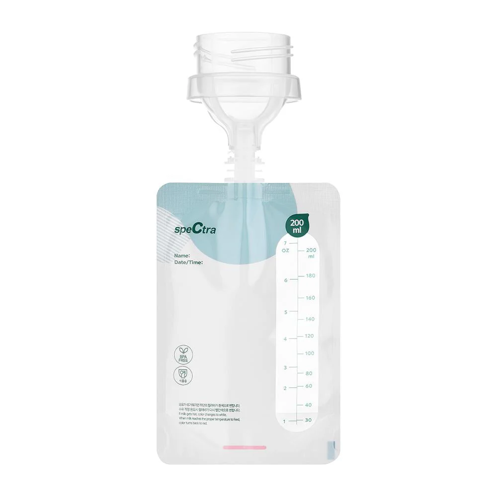 Spectra® Simple Store Milk Bags Collection With Bottle Connector - Image 2