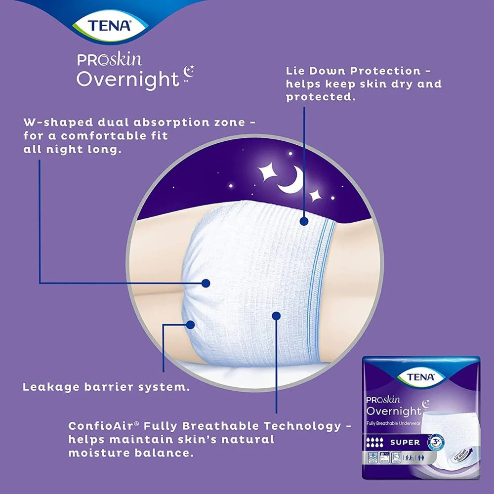 TENA® ProSkin™ Overnight Super Underwear - Image 3