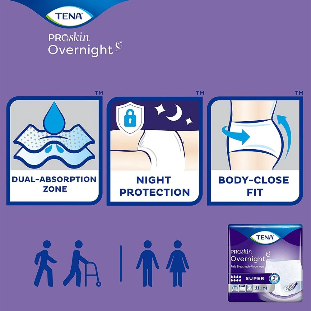 TENA® ProSkin™ Overnight Super Underwear - Image 4