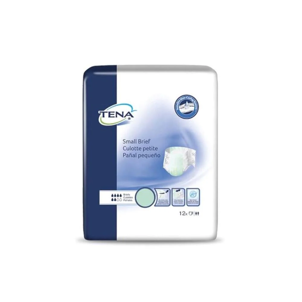 TENA® Moderate Absorbency Incontinence Briefs Size Small 12 Pack - Image 2