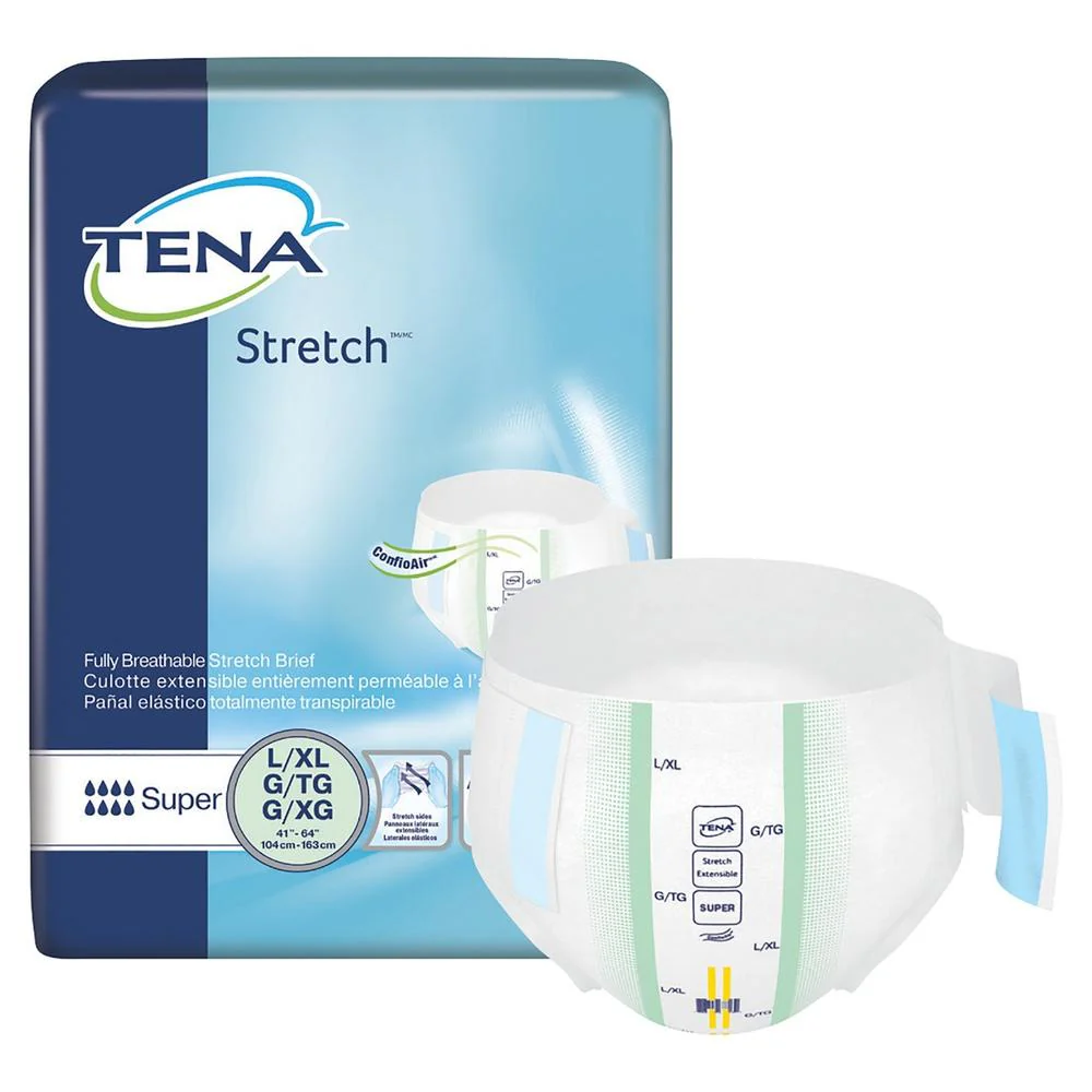 TENA® Stretch™ Super Heavy Absorbency Incontinence Brief - Image 4