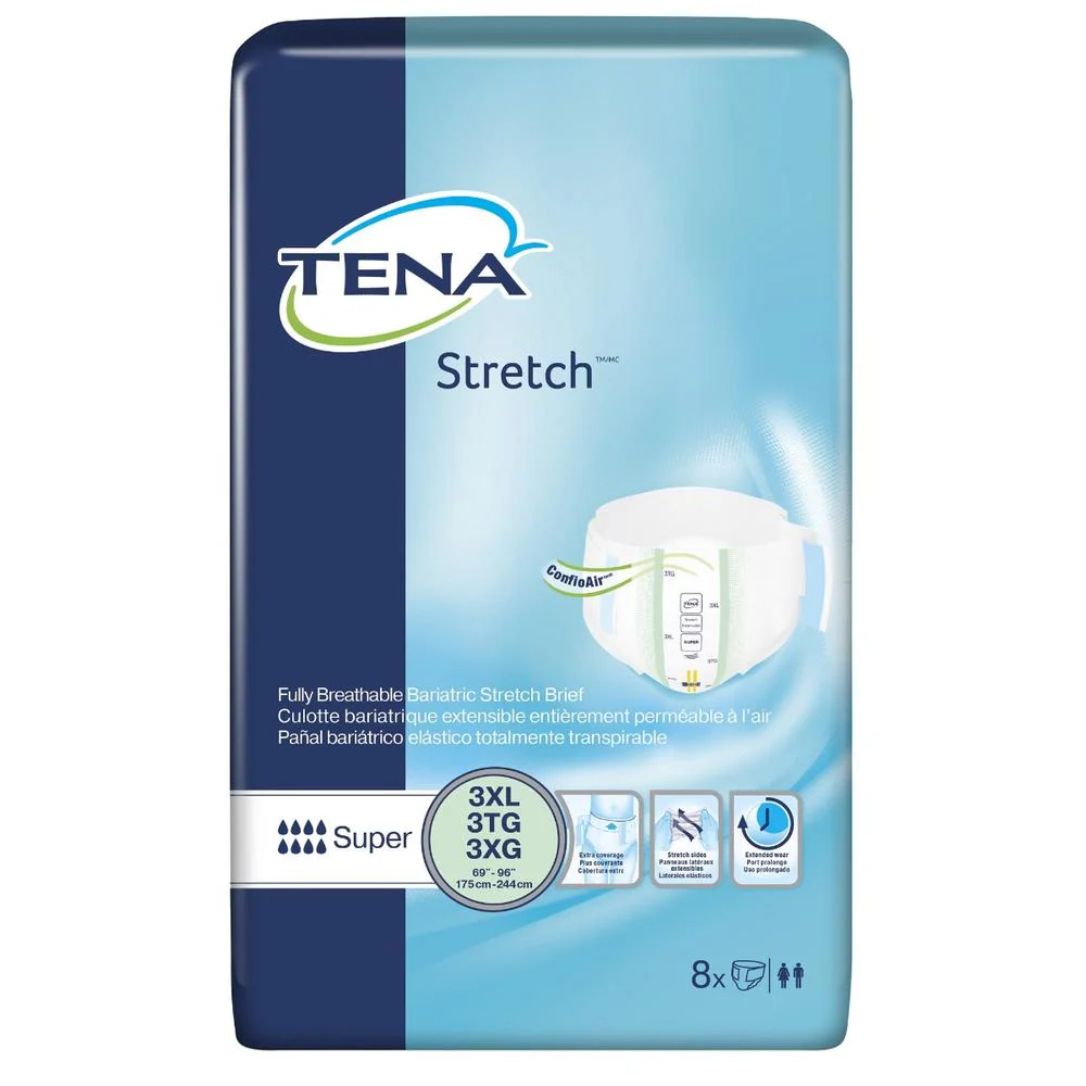 TENA® Stretch™ Super Heavy Absorbency Incontinence Brief - Image 9