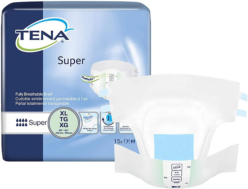 TENA® Super Heavy Absorbency Incontinence Brief - Image 12
