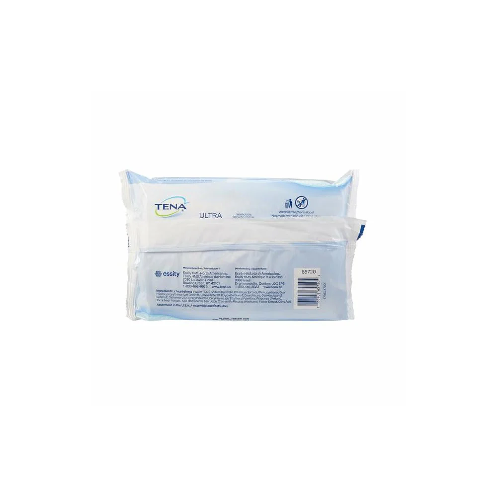 Tena® Ultra Disposable Washcloths 48 Count Soft Pack - Image 3