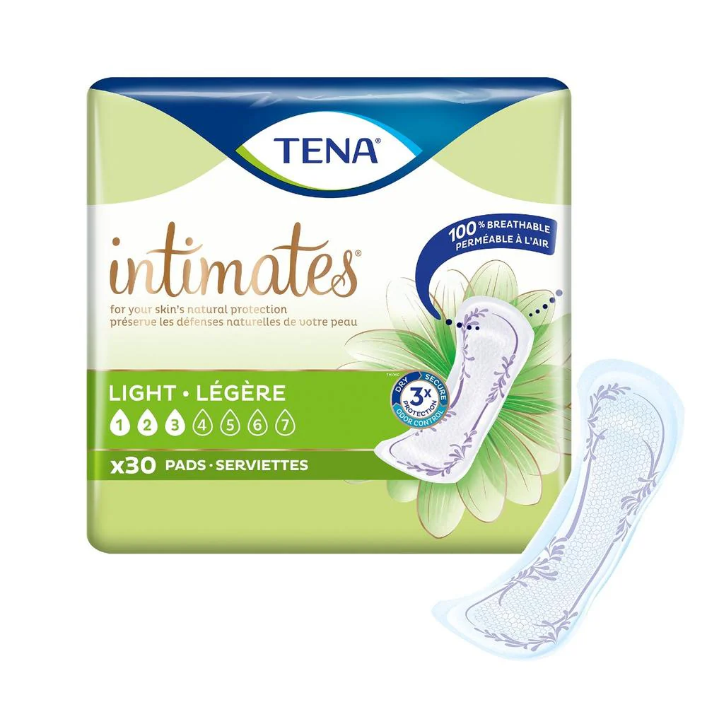 TENA® Intimates™ Ultra Thin Light Absorbency Pad 9 Inch Length 30 Count Bag - Image 3