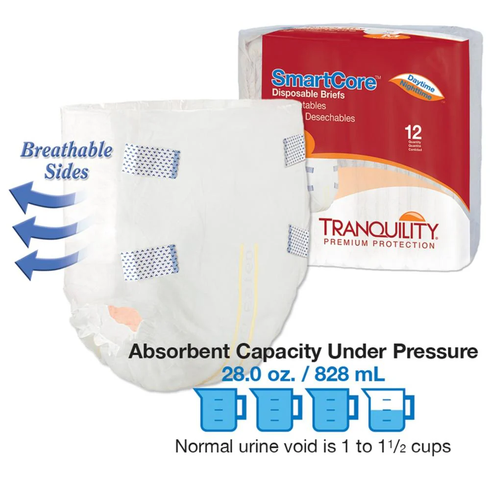 Tranquility® ATN Heavy Absorbency Incontinence Brief - Image 2