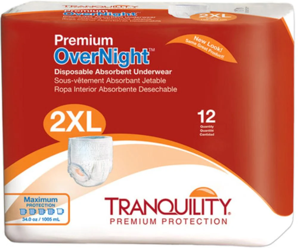 Tranquility® Premium OverNight™ Heavy Absorbency Underwear - Image 12