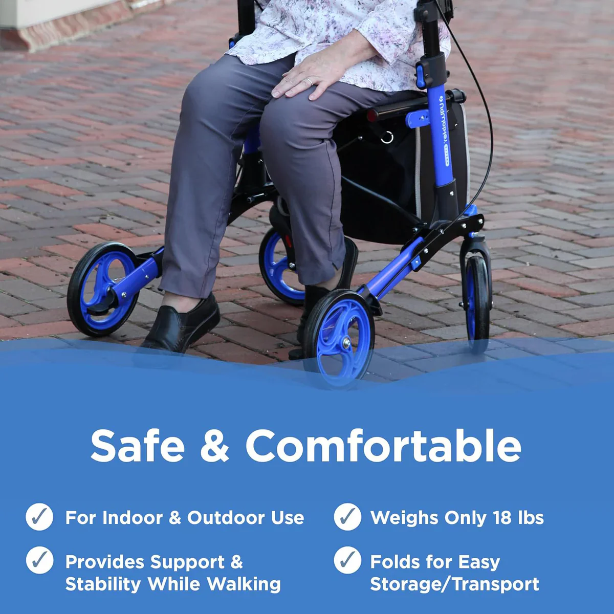 UPwalker Breeze Rollator Walker - Open Box - Image 4