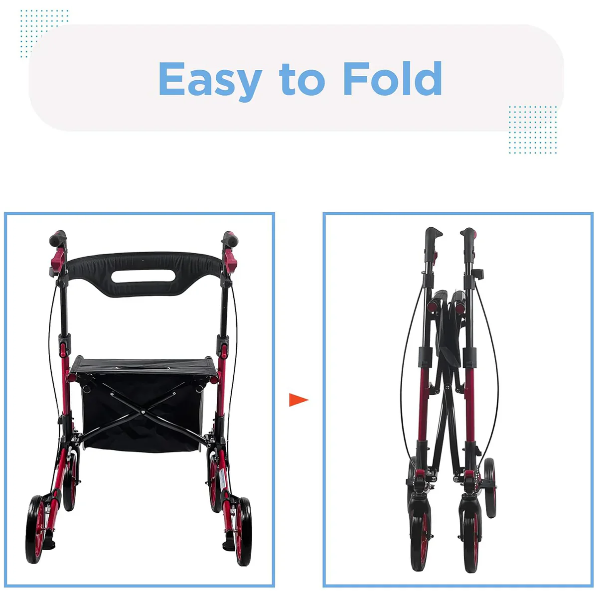 UPwalker Breeze Rollator Walker - Open Box - Image 8