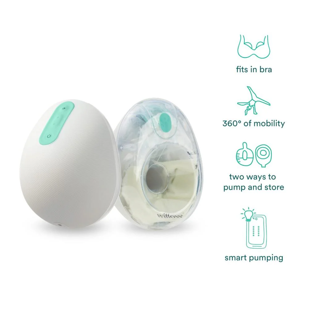Willow 3.0 Leak-Proof Wearable Double Electric Breast Pump 24mm - Image 2