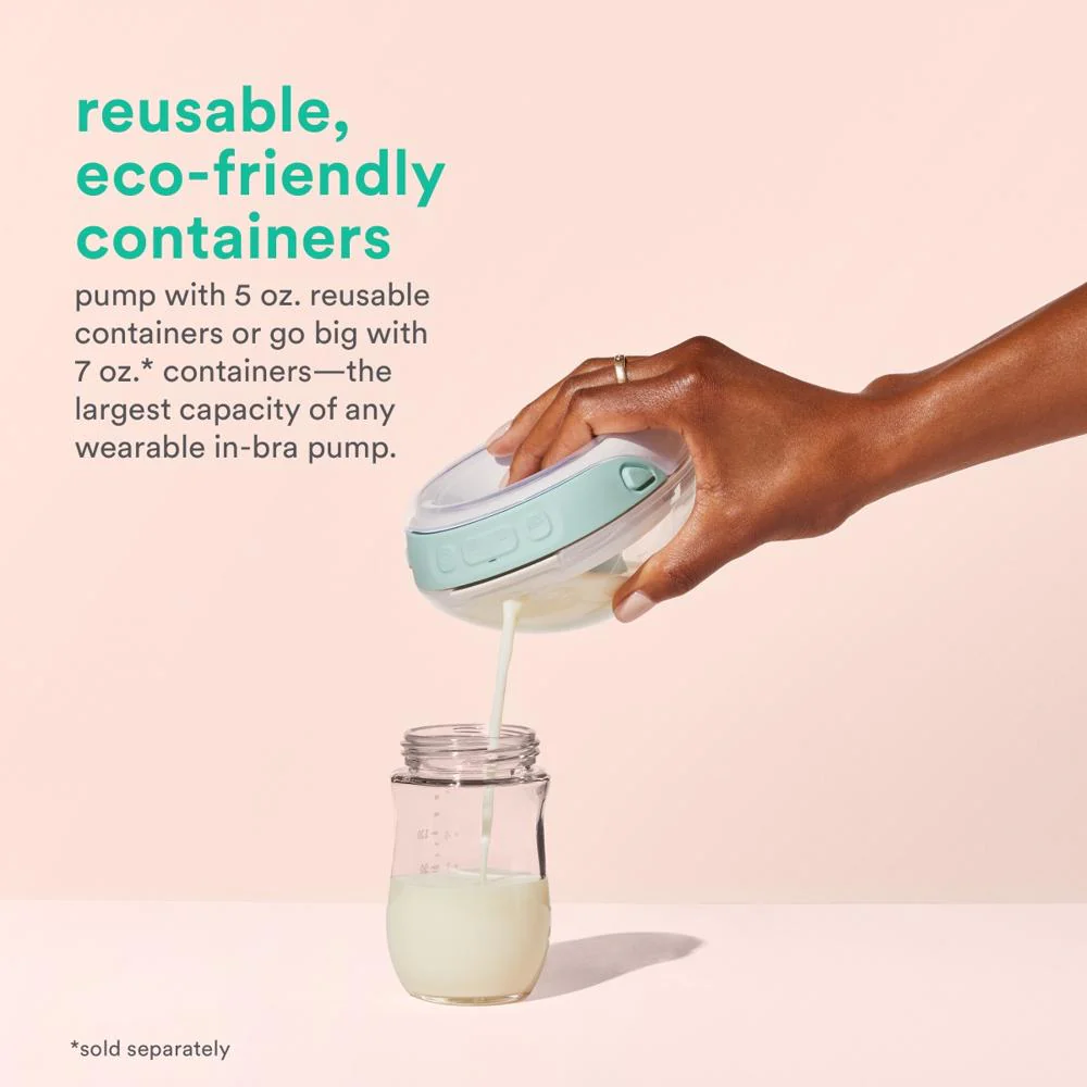 Willow Go Wearable Breast Pump Container Set (2-Pack) - Image 2