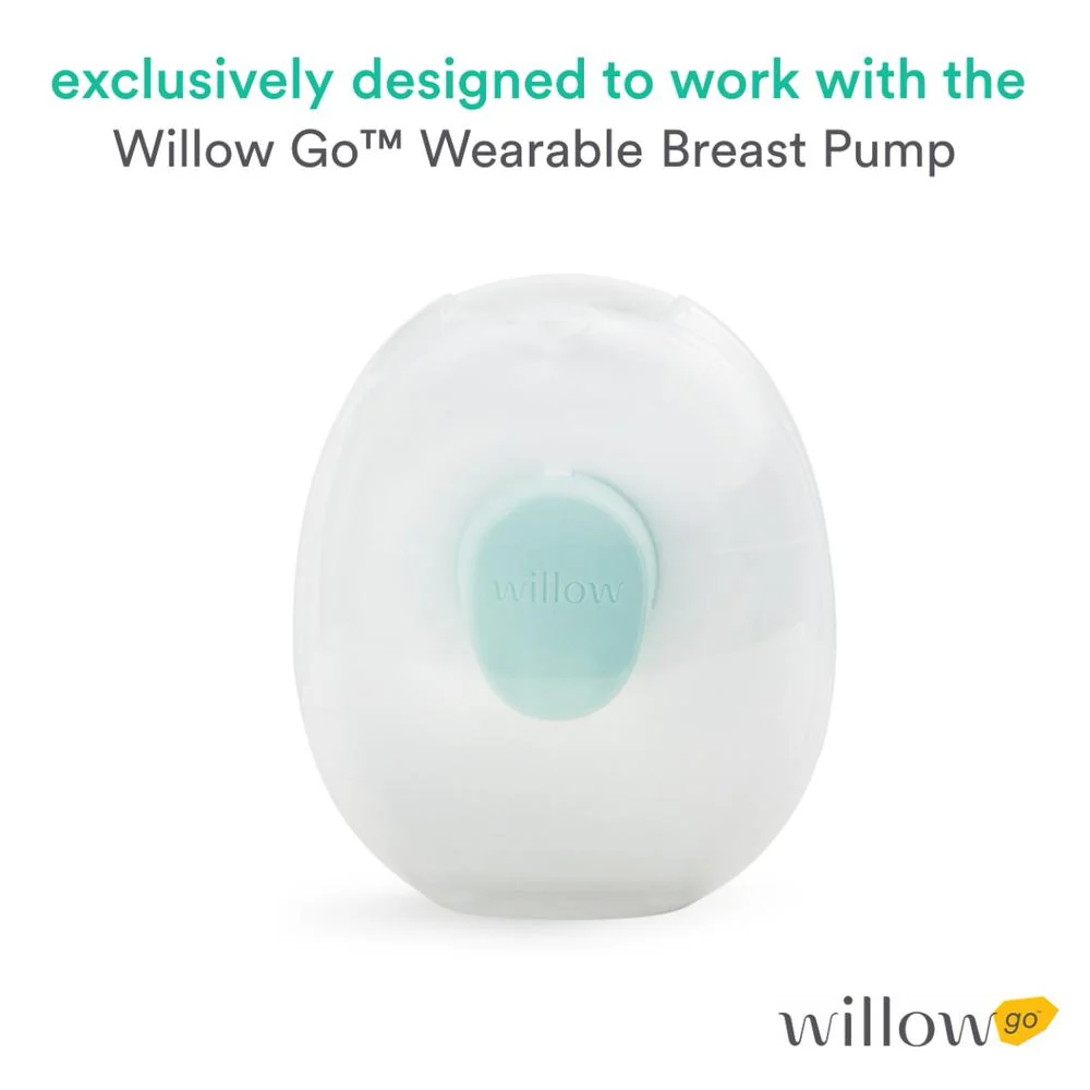 Willow Go Wearable Breast Pump Container Set (2-Pack) - Image 4