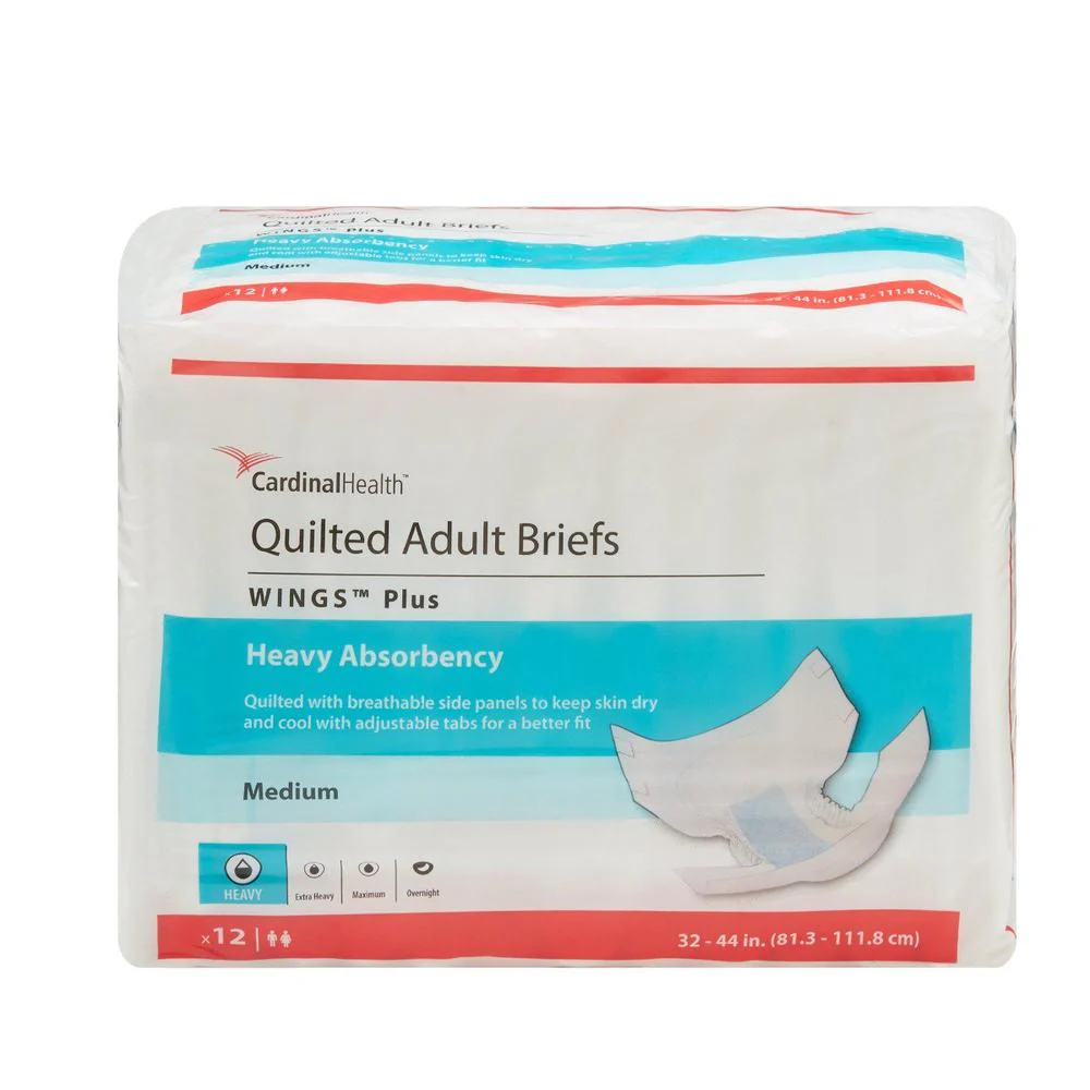 Wings™ Plus Heavy Absorbency Incontinence Brief - Image 2