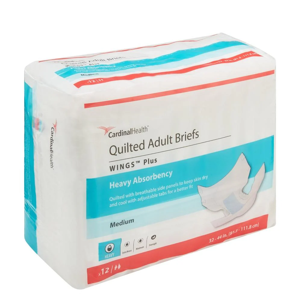 Wings™ Plus Heavy Absorbency Incontinence Brief - Image 3